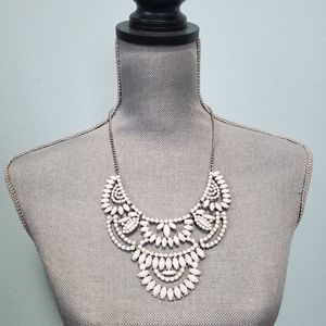 Park Lane Kimber White Statement Necklace